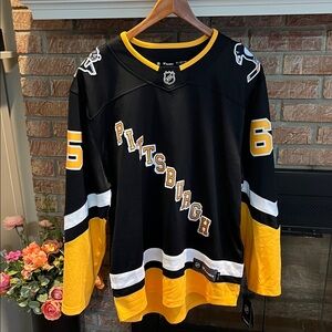 Fanatics Black and Gold NHL Jersey